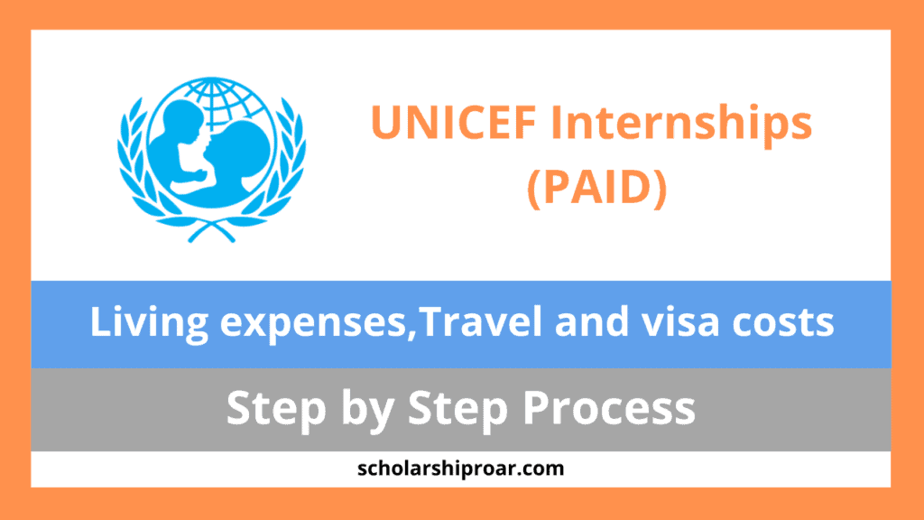 UNICEF Internship 2021 | Fully Funded + Certificate