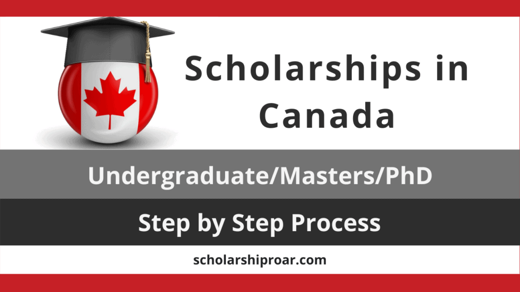canada scholarship for phd international student