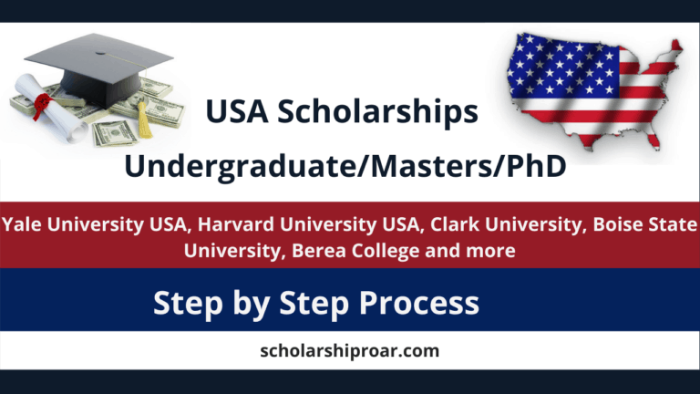 USA Scholarships 2024 (For International Students)