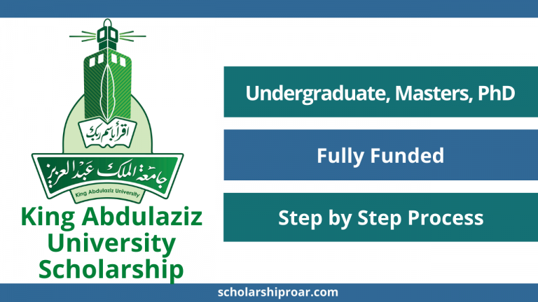 King Abdulaziz University Scholarships 2024 | Fully Funded | Saudia Arabia