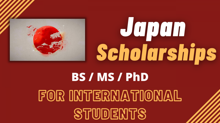 Japan Scholarships for International Students 2024