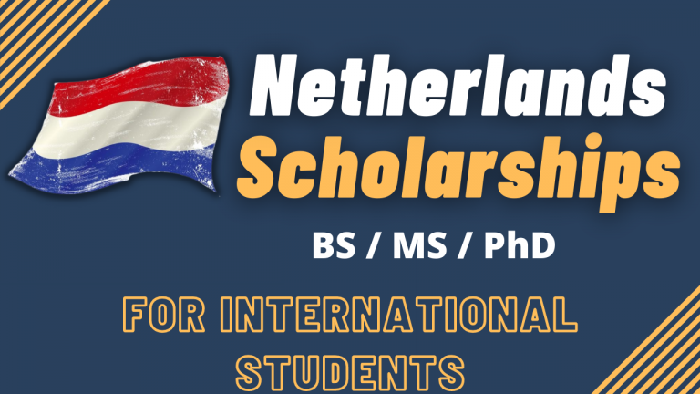 Scholarships in Netherlands for International Students 2024