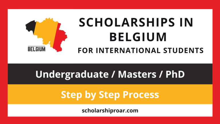 Belgium Scholarships for International Students 2024