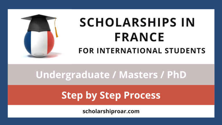 France Scholarships for International Students 2024