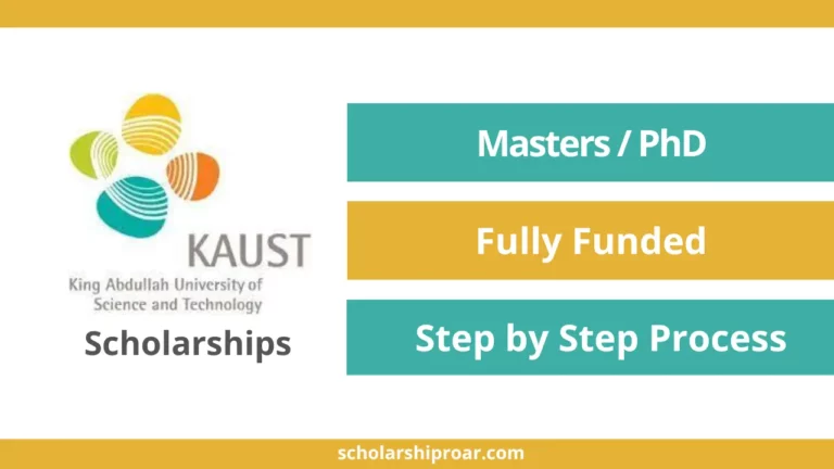 King Abdullah University Scholarship 2024 (Fully Funded)