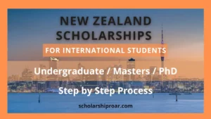 Scholarships in New Zealand for International Students