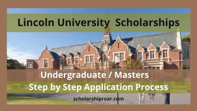 Lincoln University Scholarships 2024