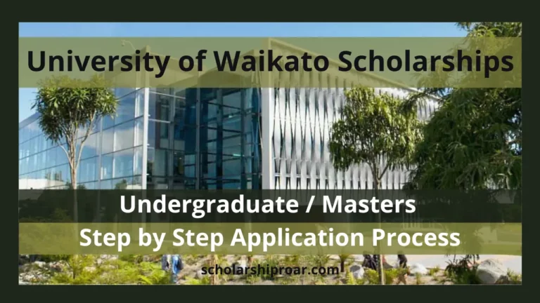 University of Waikato Scholarships 2024