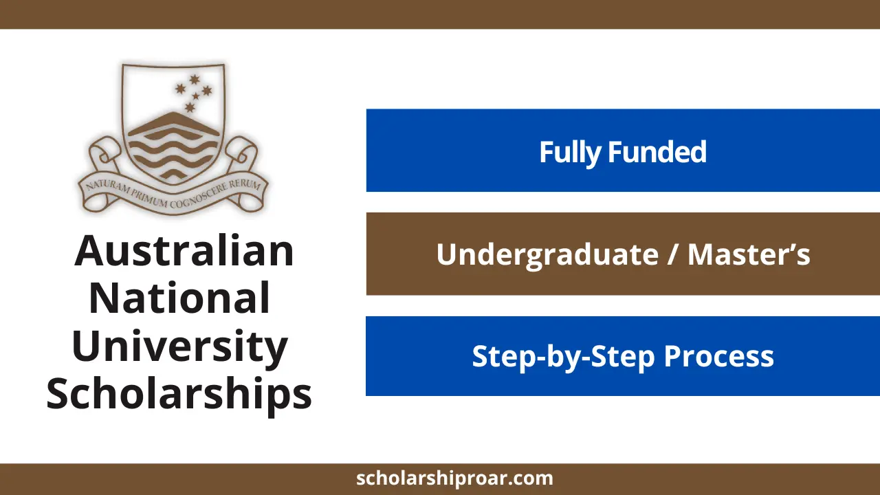 Australian National University Scholarship 2026 (Fully Funded)