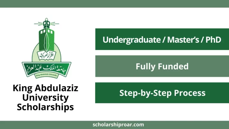King Abdulaziz University Scholarships