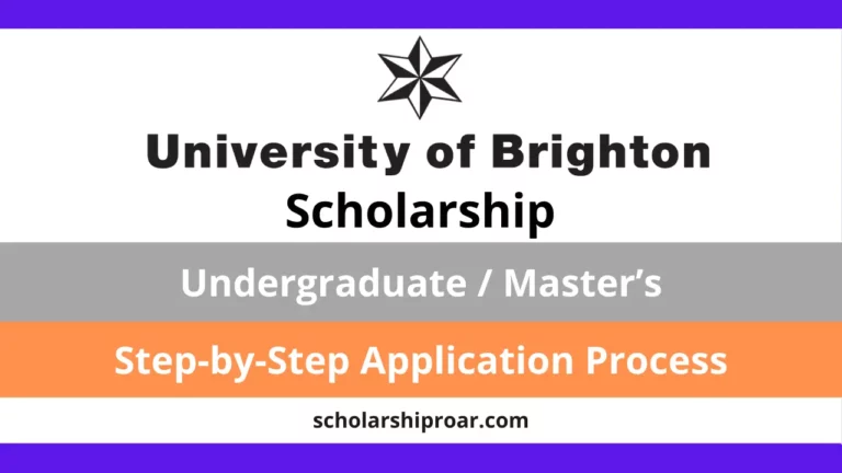 University of Brighton scholarship