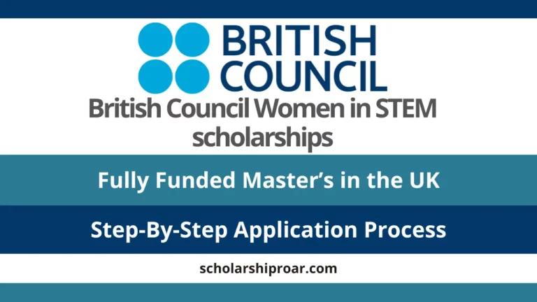 British Council Women in STEM scholarships