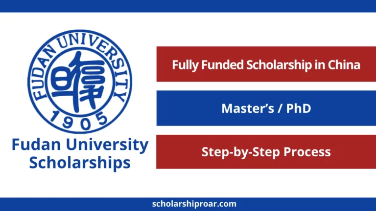 Fudan University Scholarships