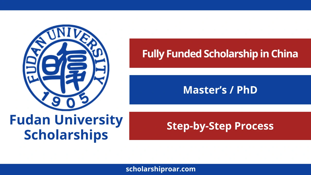 Fudan University Scholarships 2027 | Fully Funded