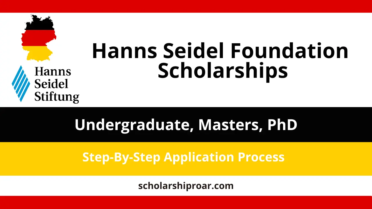 Hanns Seidel Foundation Scholarships 2027 | Germany (Fully Funded)