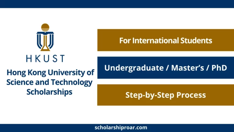 Hong Kong University of Science and Technology Scholarships