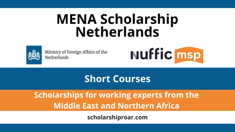 MENA Scholarship Netherlands