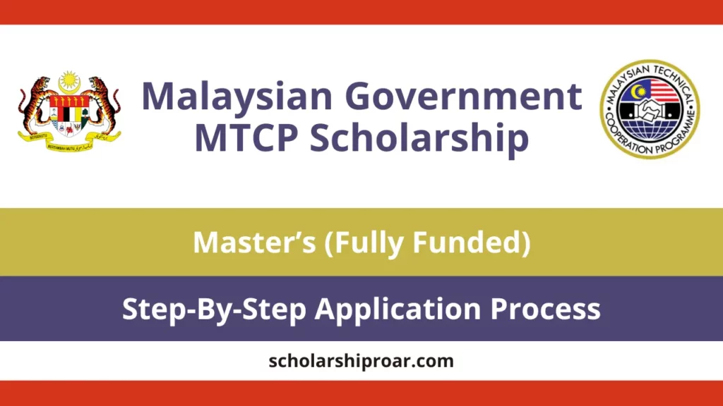 Malaysian Government MTCP Scholarship