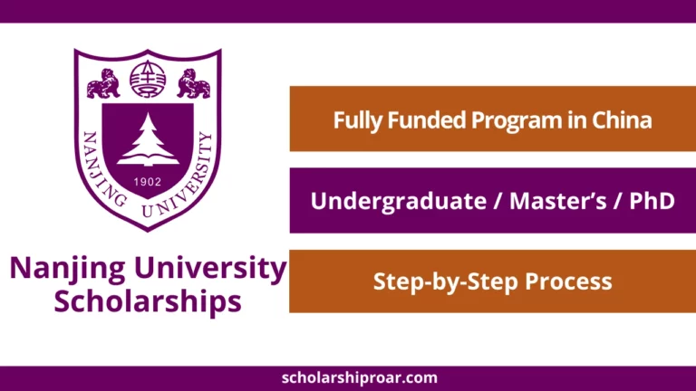 Nanjing University Scholarships
