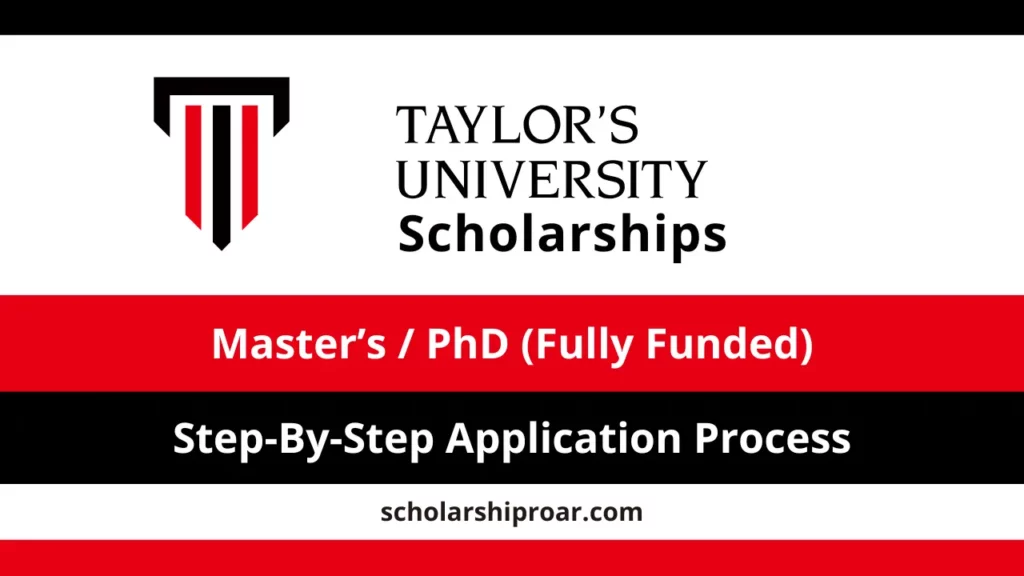 Taylor's University scholarships