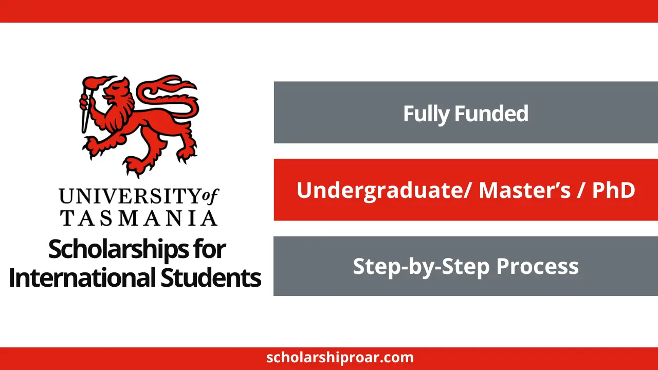 University of Tasmania Scholarships 2027 for International Students