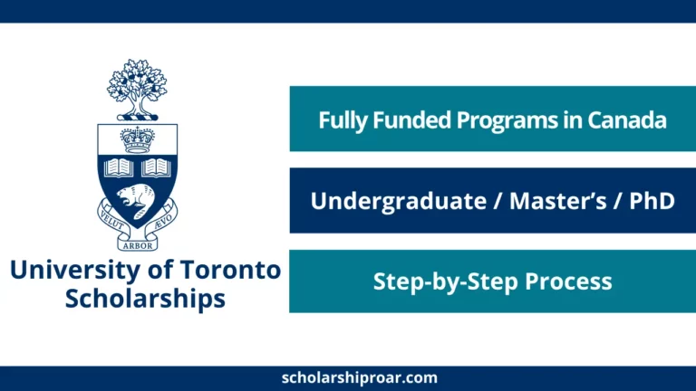 University of Toronto Scholarships