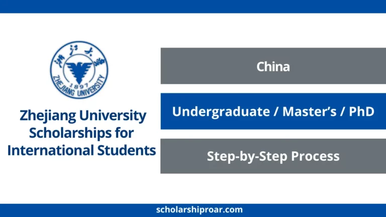 Zhejiang University Scholarships