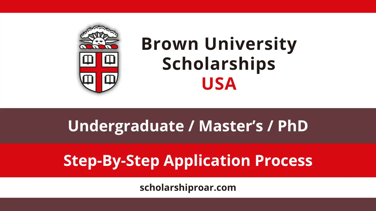 Brown University Scholarships 2027 for International Students | USA
