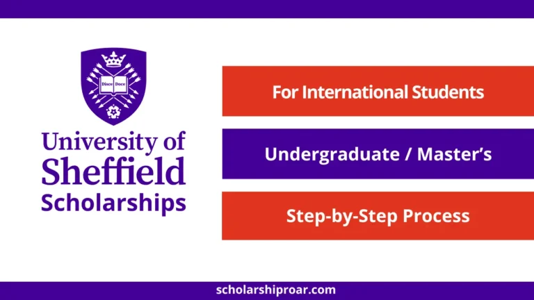 University of Sheffield Scholarships UK